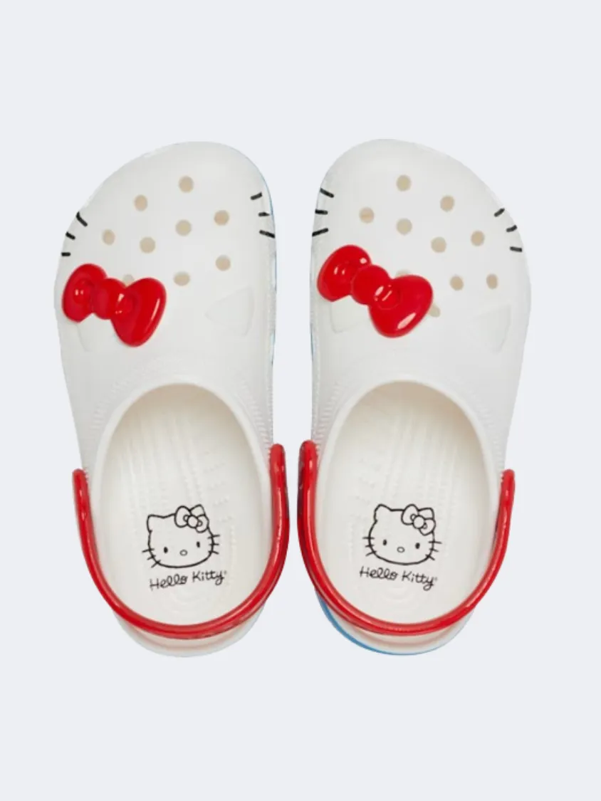 Crocs Hello Kitty Kids Lifestyle Slippers White/Red/Blue