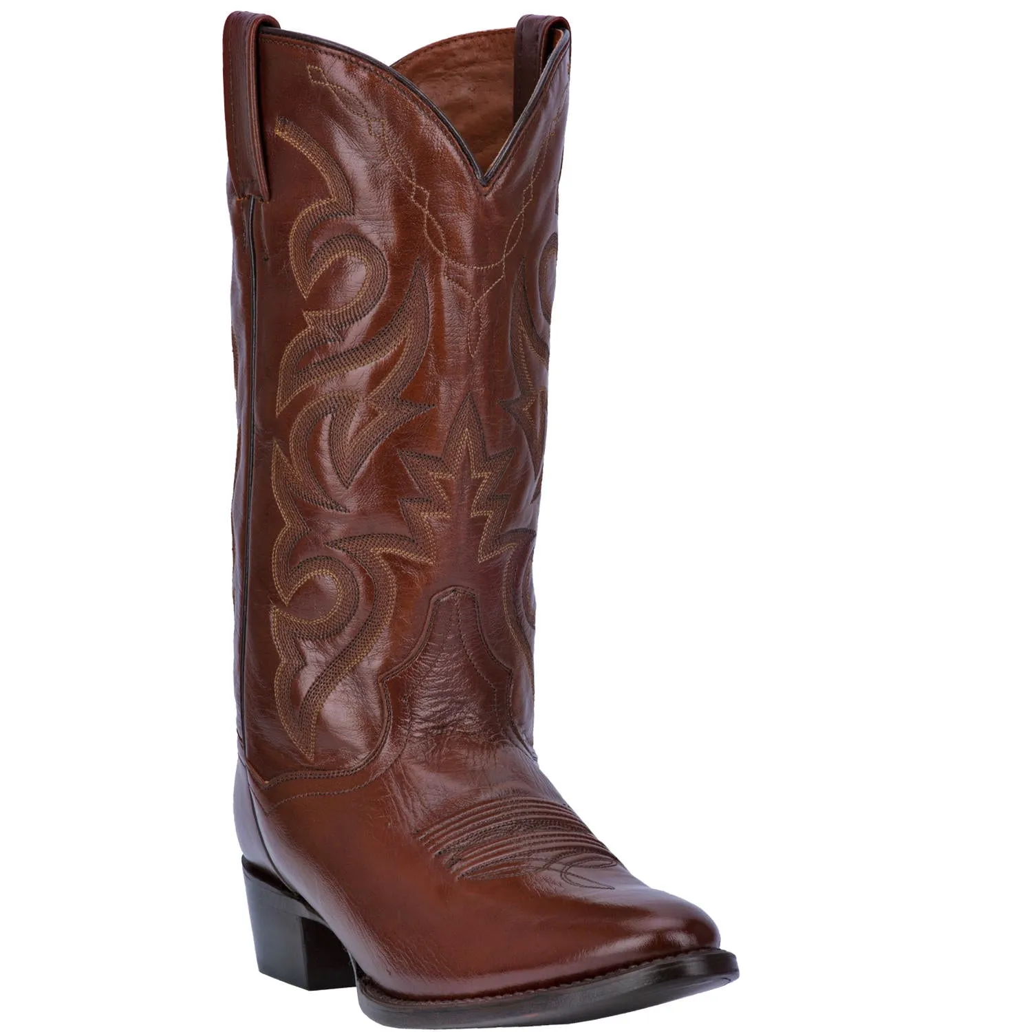 Dan Post Milwaukee Western Pull On Leather Boots Men DP2111R