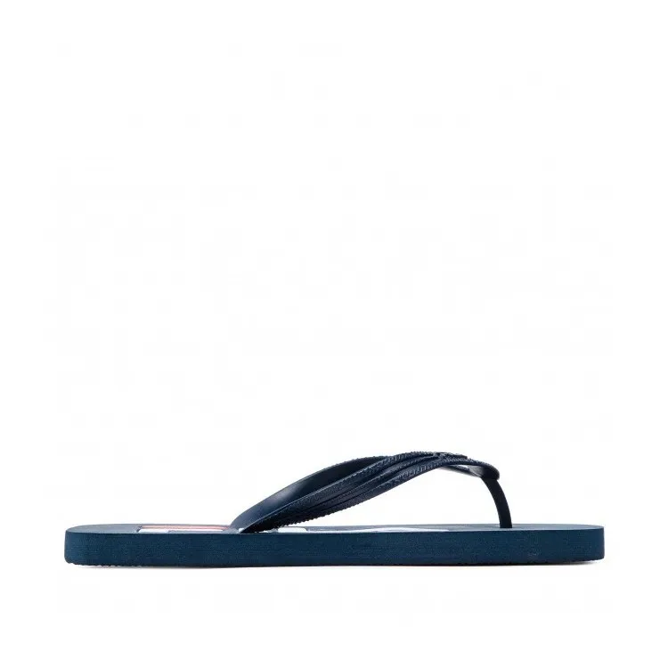 Dark Blue FILA TROY SLIPPER Kids Sandals Flip Flops Children Sea Pool