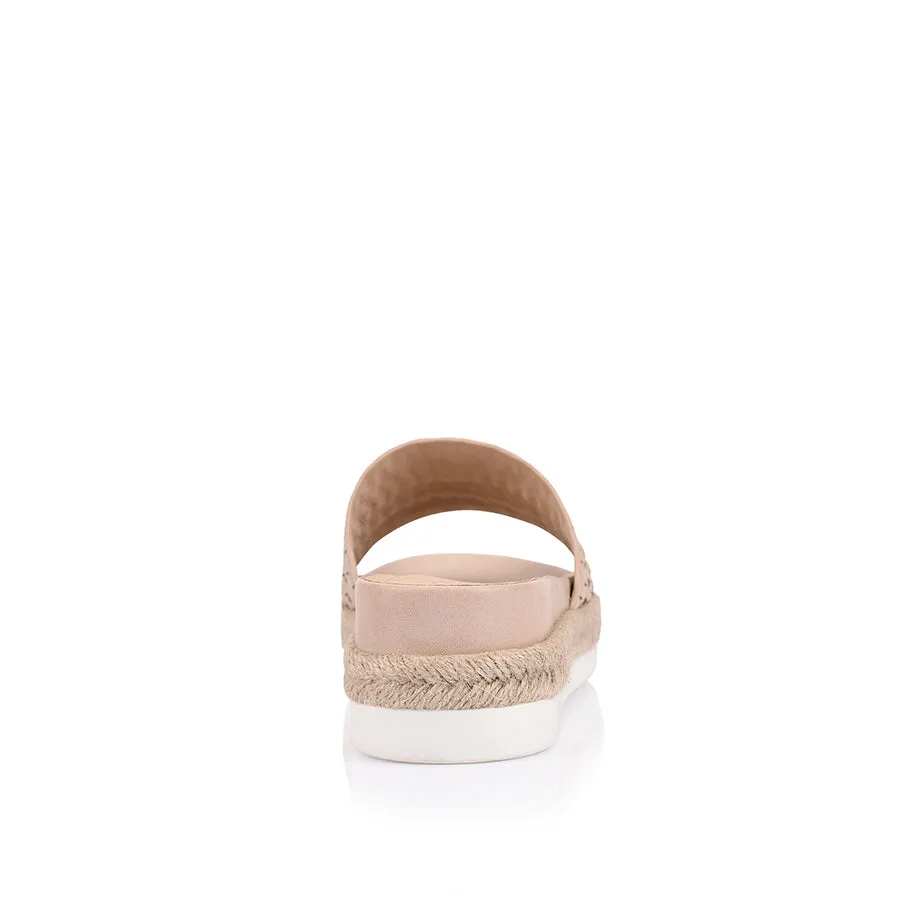 Denver Footbed Slides - Blush