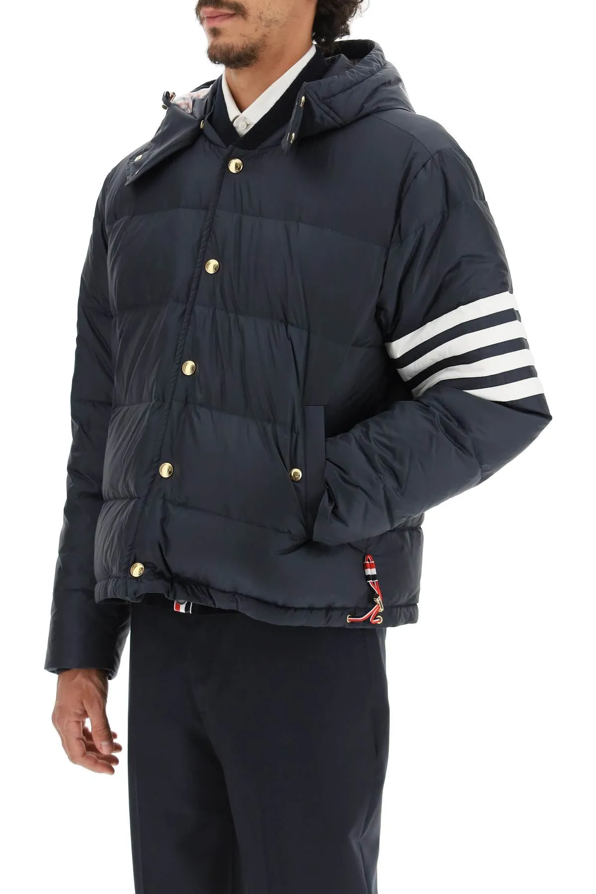 Removable Hood Bomber Jacket