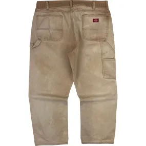 Dickies Workwear Carpenter Sun Faded Trousers Beige