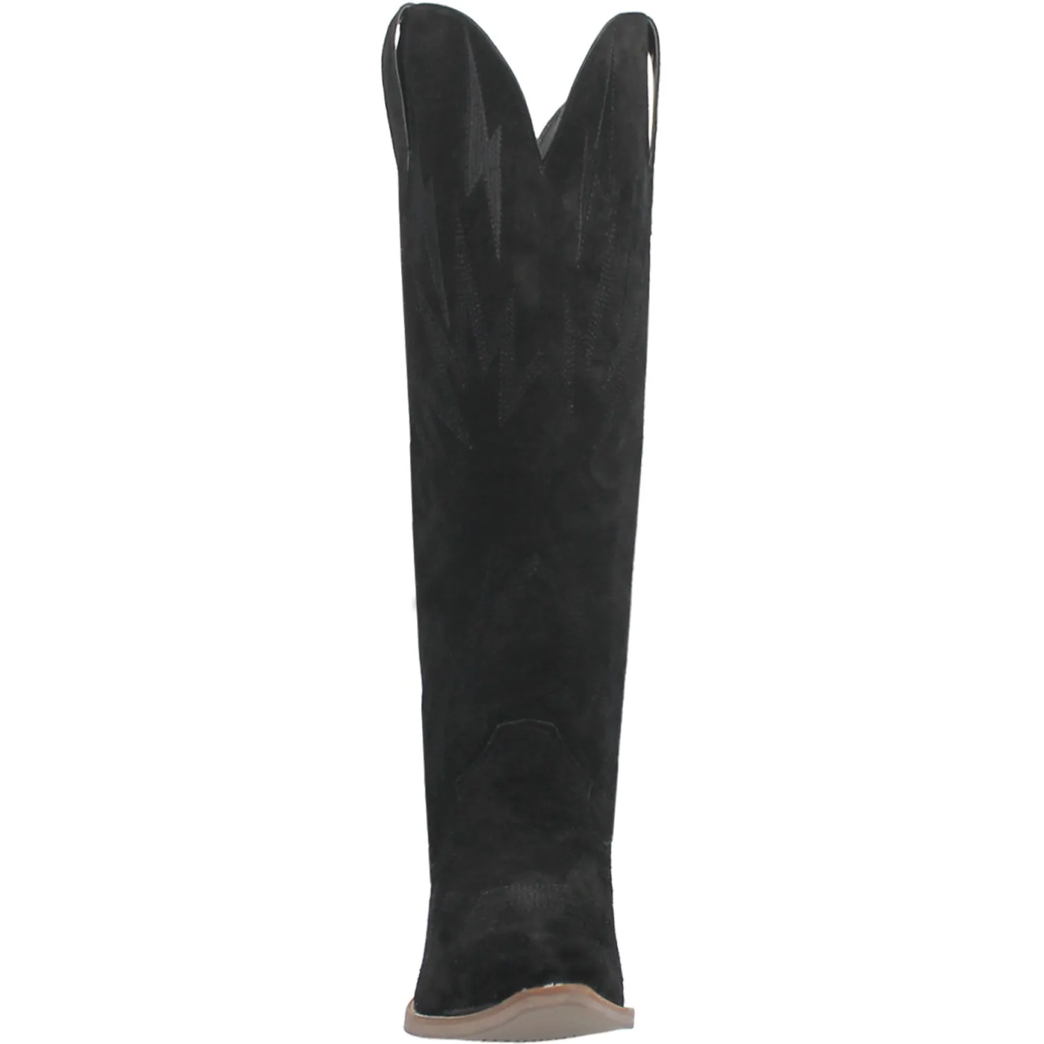 Dingo Thunder Road Black Suede Women's Fashion Boots