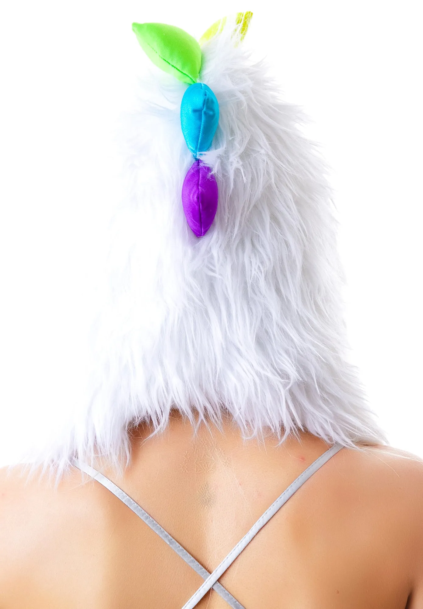 Disco Dino Furry Hoodie