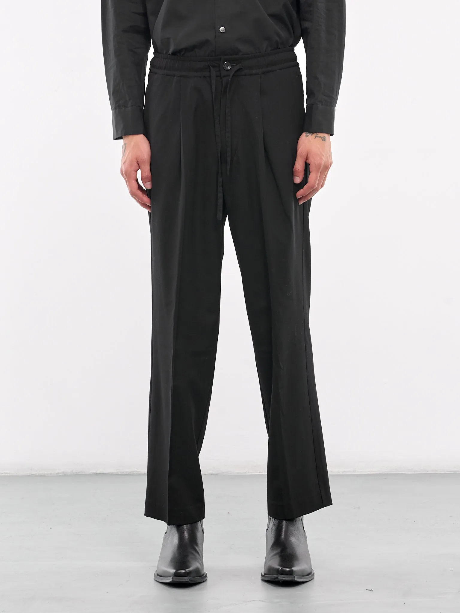 Drawstring Trousers (AP42-025-BLACK)