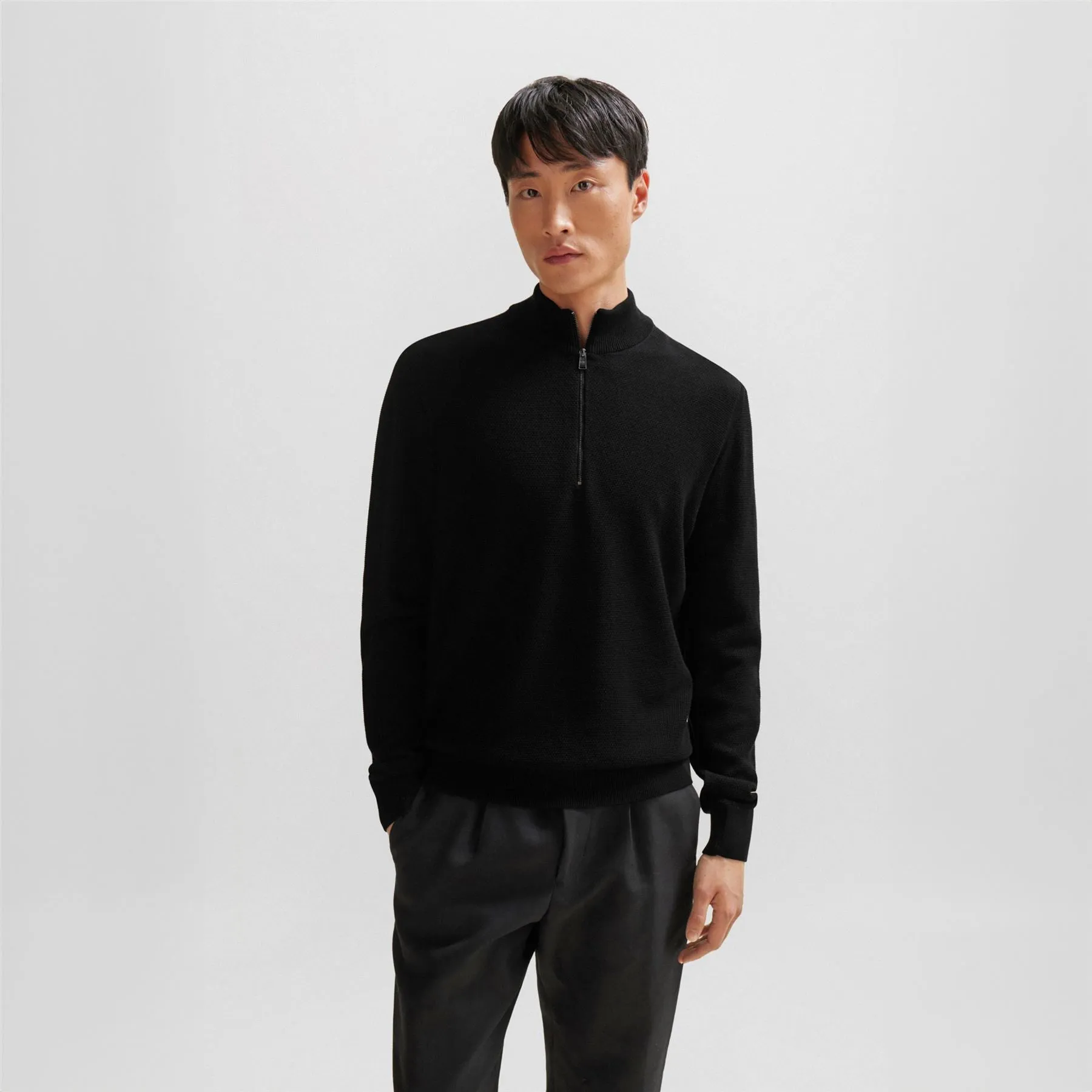 Black Knit Sweater SS24