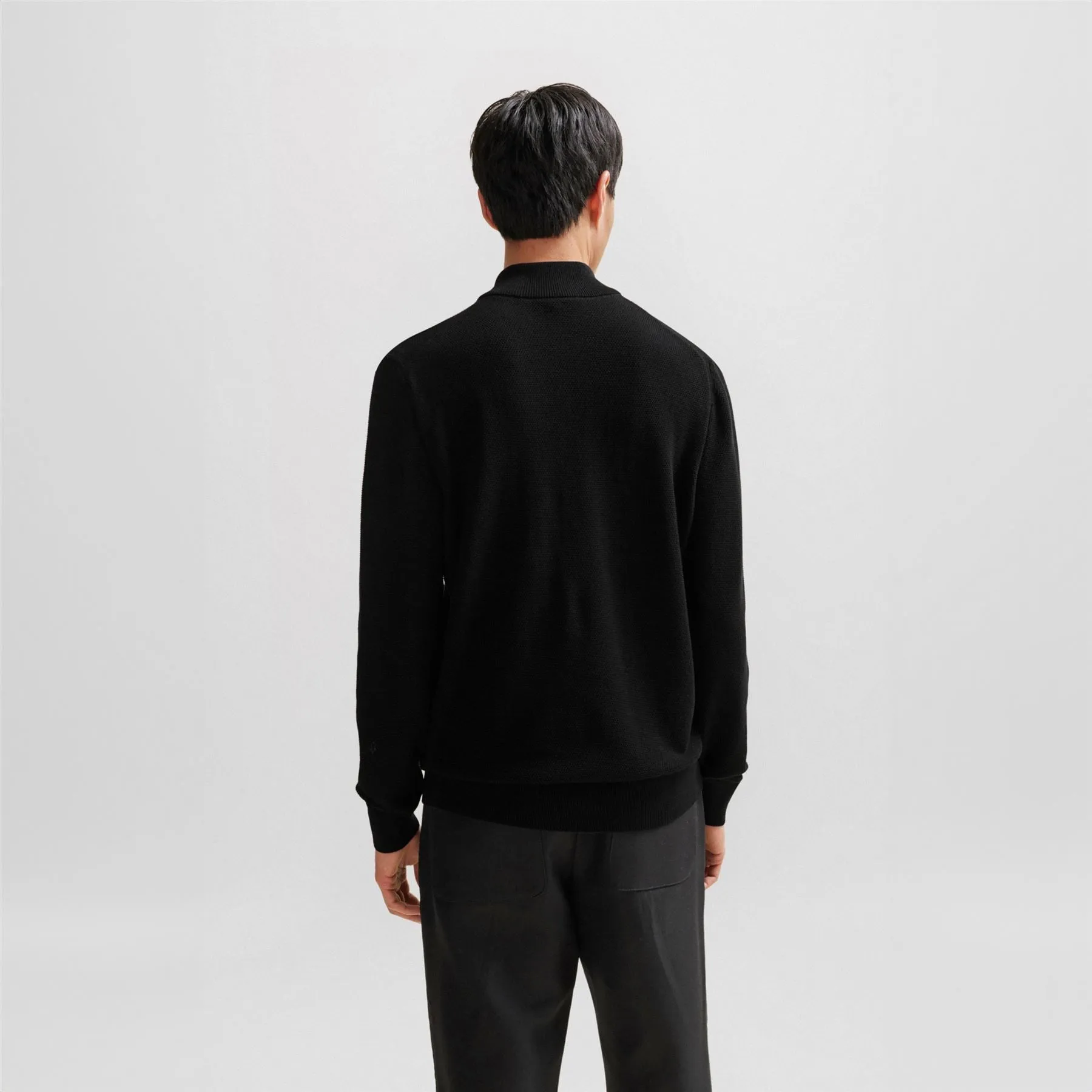 Black Knit Sweater SS24