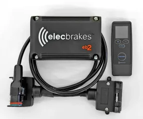 Elecbrakes package - EB2 controller, remote & flat 7/12 plug & play adaptor