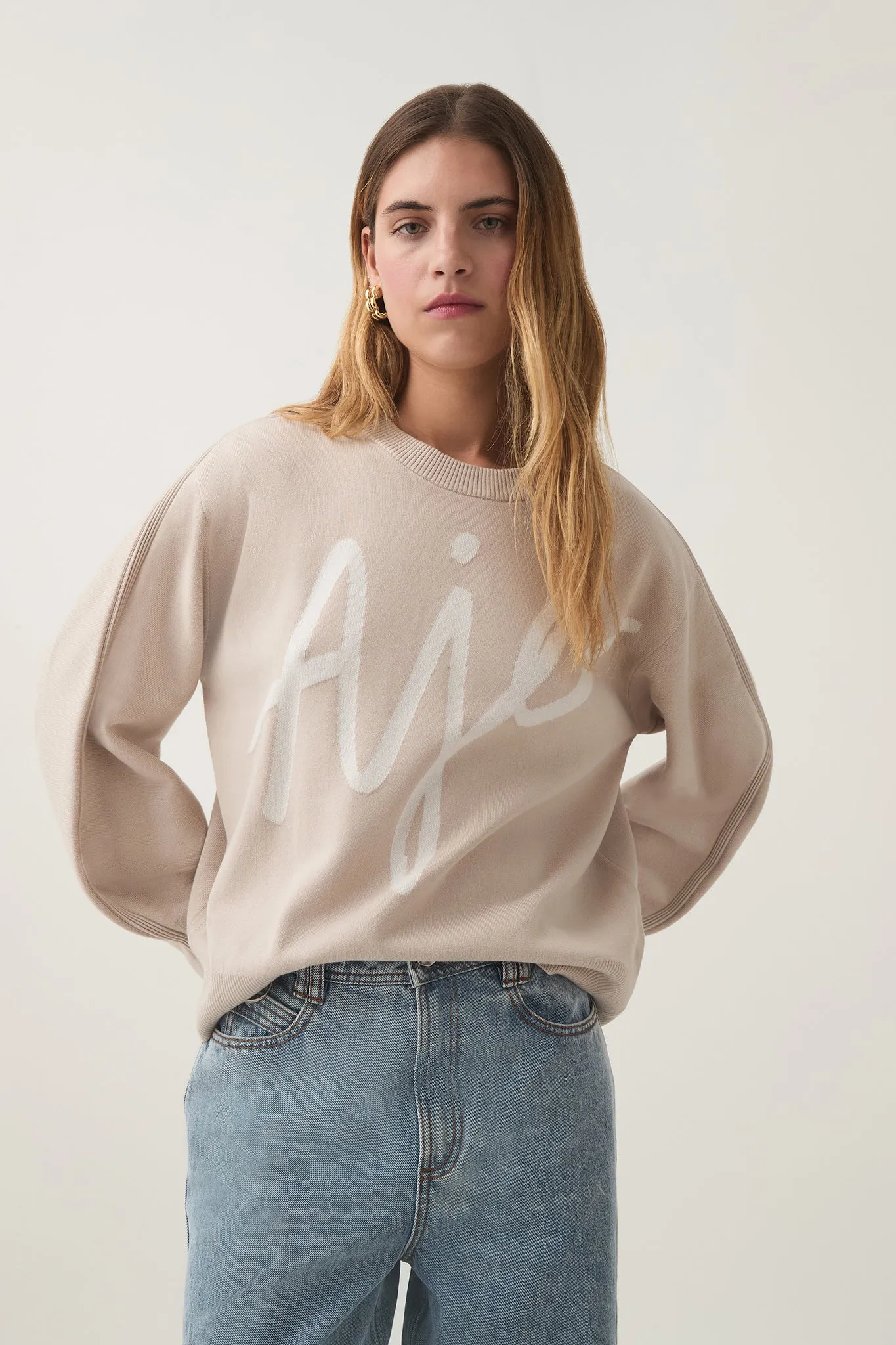 Equation Knit Crew Sweater