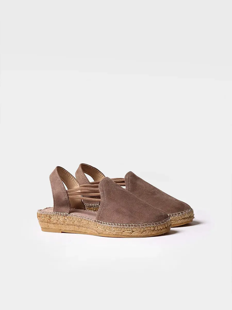 Espadrilles with elastic straps - NURIA