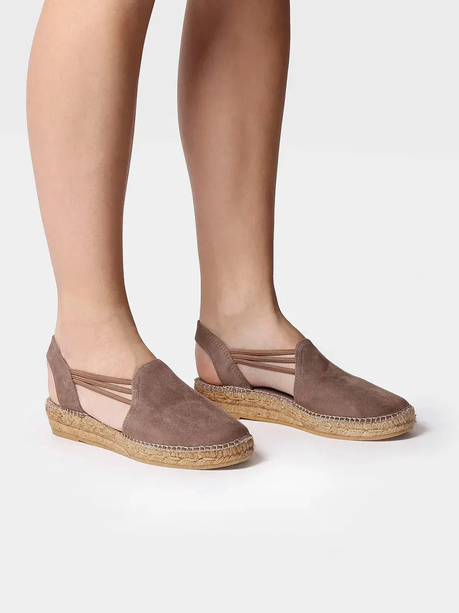 Espadrilles with elastic straps - NURIA