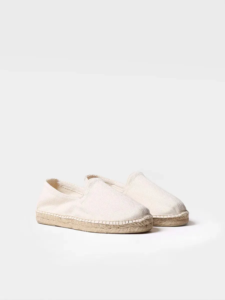 Esparto espadrilles for men in Khaki colour - MONTGRI