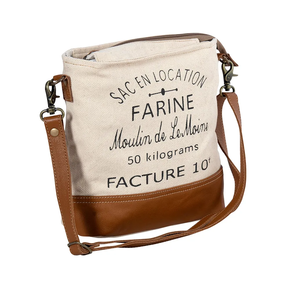 Farine Canvas Shoulder Bag