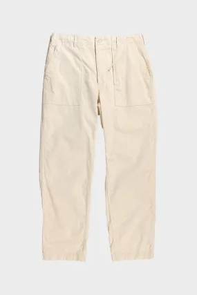 Fatigue Pant - Natural 6.5oz Flat Twill