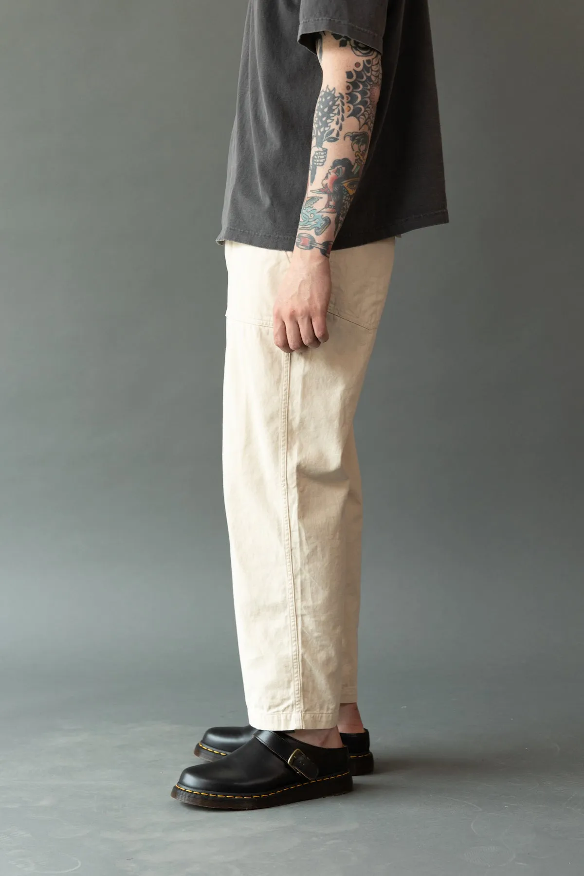 Fatigue Pant - Natural 6.5oz Flat Twill