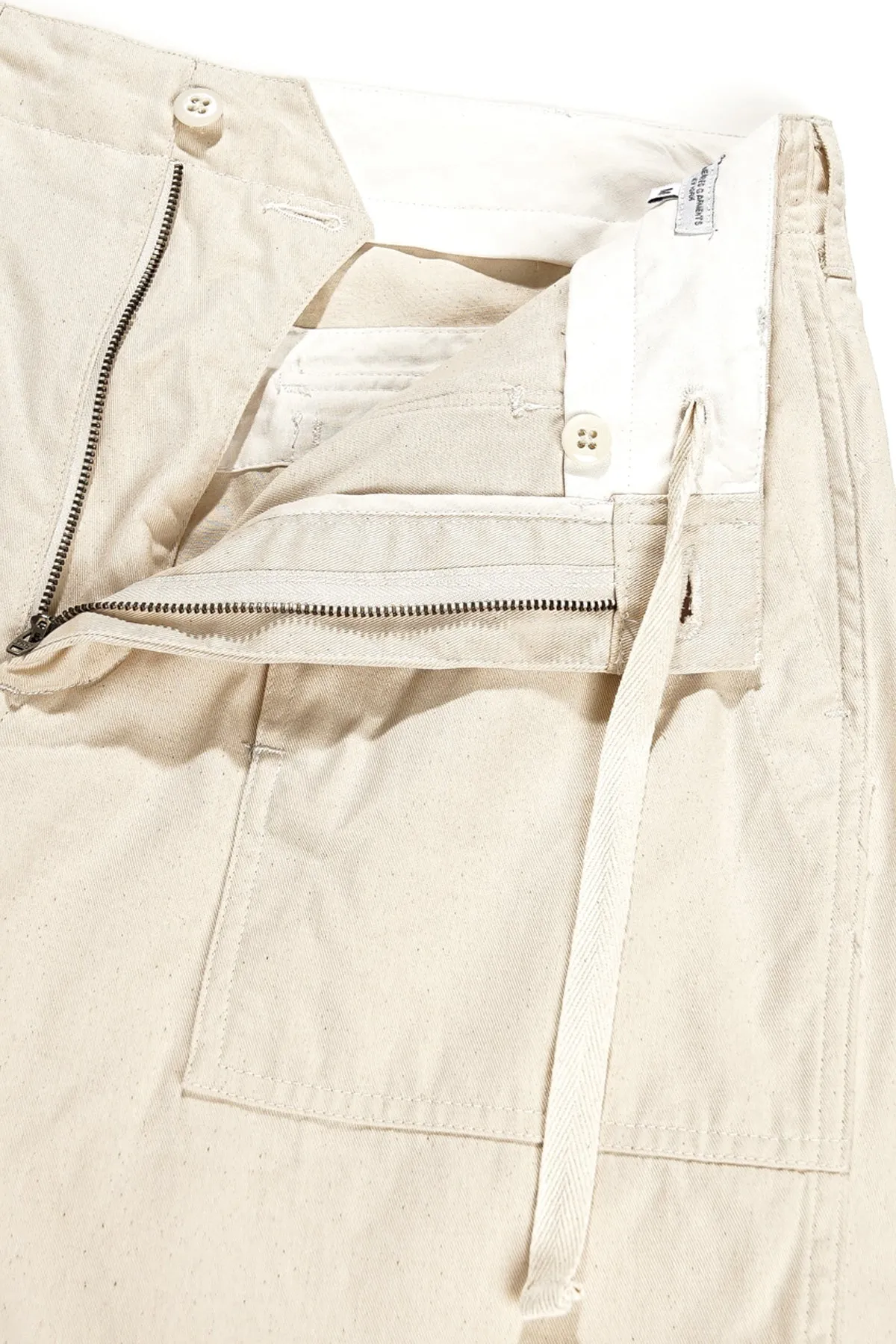 Fatigue Pant - Natural 6.5oz Flat Twill