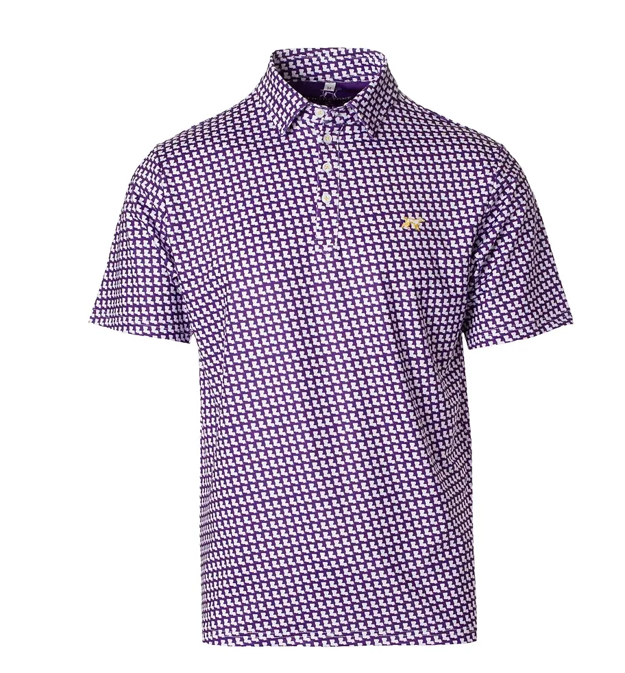 Fieldstone Youth LSU State Pride Polo