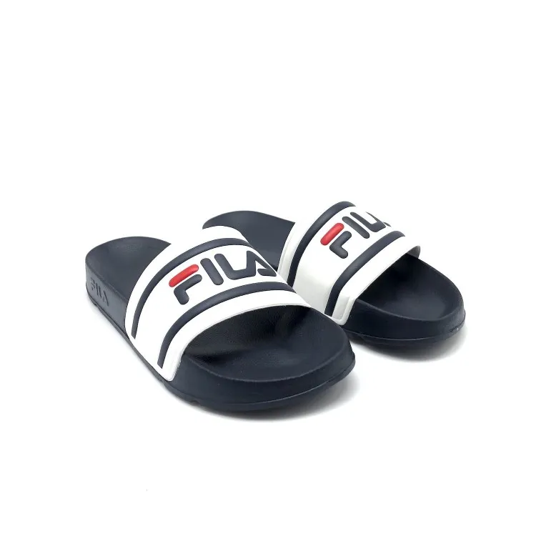 FILA MORRO BAY SLIPPER 2.0 Men's Pool Beach Slide Sandals Blue with Logo