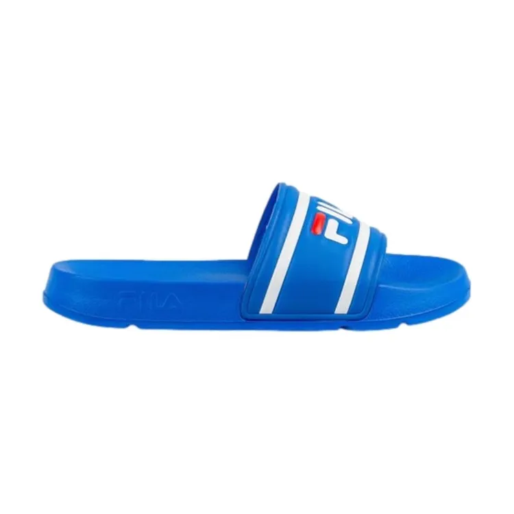 FILA Morro Bay Slipper Men's Pool Beach Logo Slide Sandals Blue