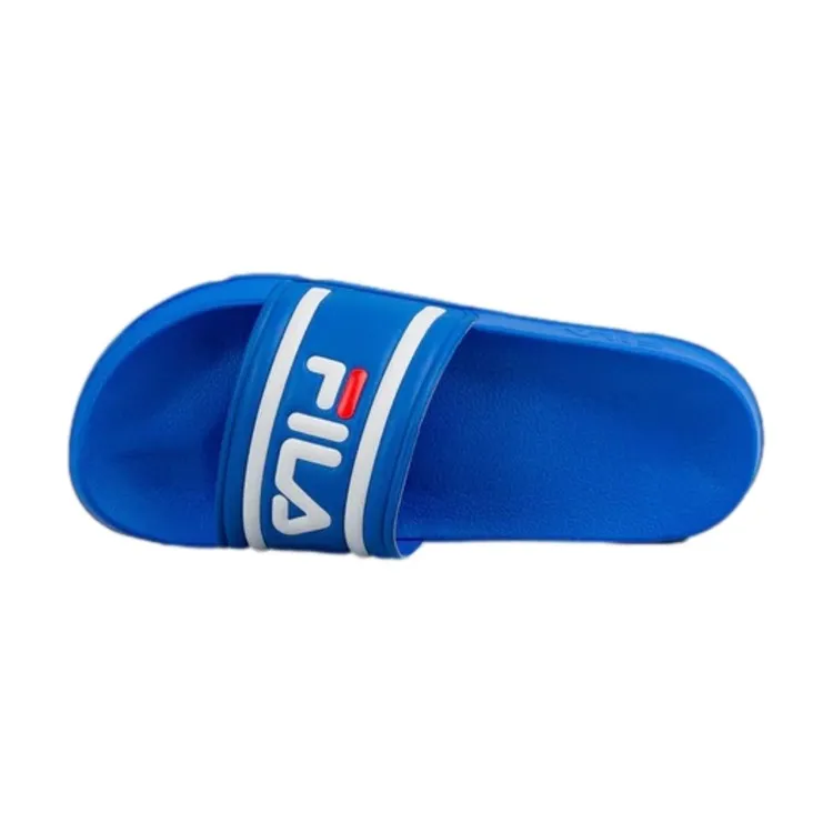 FILA Morro Bay Slipper Men's Pool Beach Logo Slide Sandals Blue