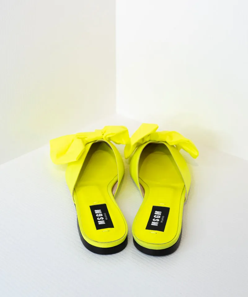 Flat Donna/woman`s Flat Fluo Yellow