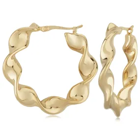 Gold Hoop Earrings