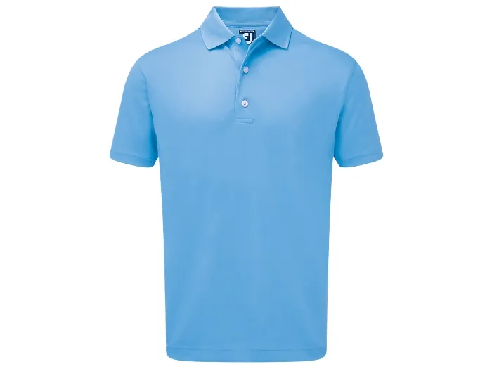 FootJoy Men's Performance Stretch Pique Polo Shirt - Lagoon