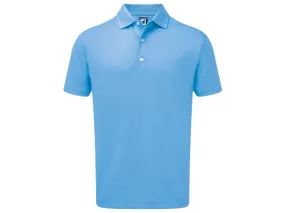 FootJoy Men's Performance Stretch Pique Polo Shirt - Lagoon