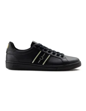 Fred Perry men's black sneakers B4292 Fall/Winter 2022