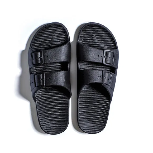 Freedom Moses Sandals in Adult Black