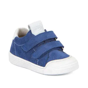 Froddo Rosario Blue Trainers with Velcro, Water Repellent, and Flexible Sole