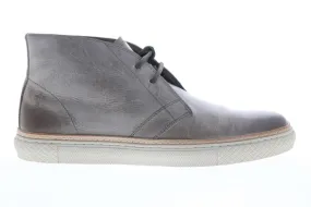 Frye Essex Chukka 80349 Mens Gray Leather Lace Up Chukkas Boots