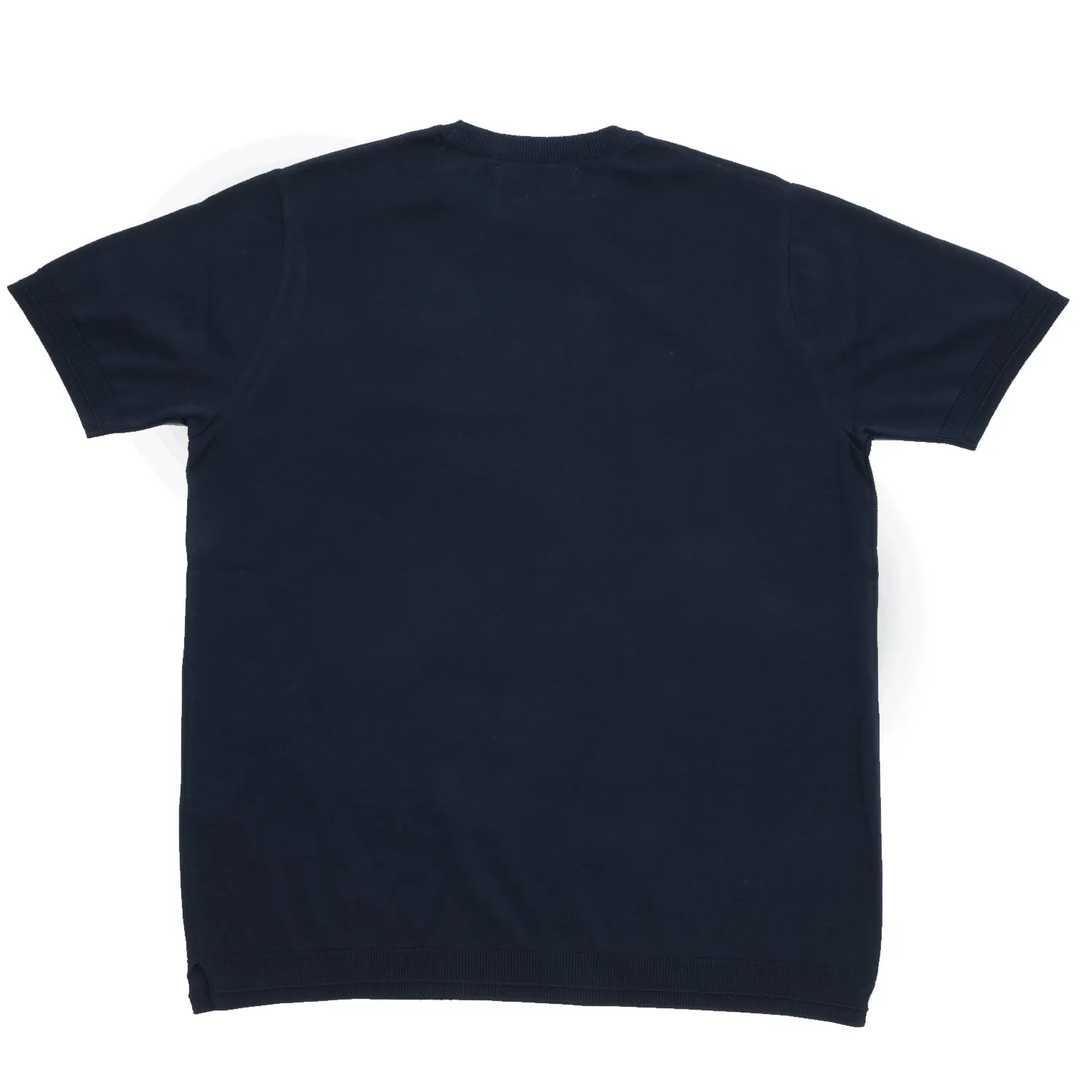 Fujito Navy Knit T-Shirt