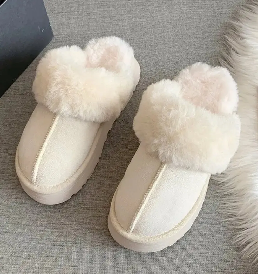 Fur Slippers