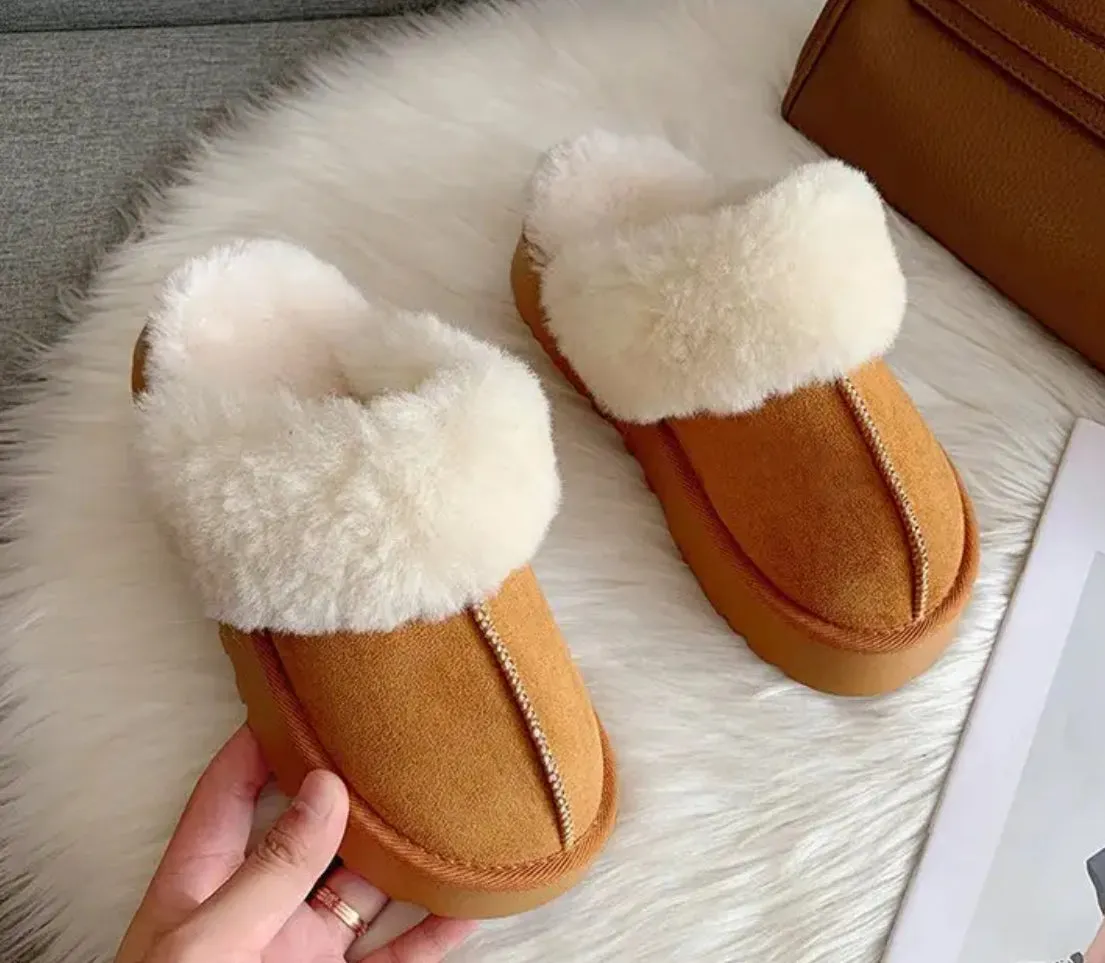 Fur Slippers