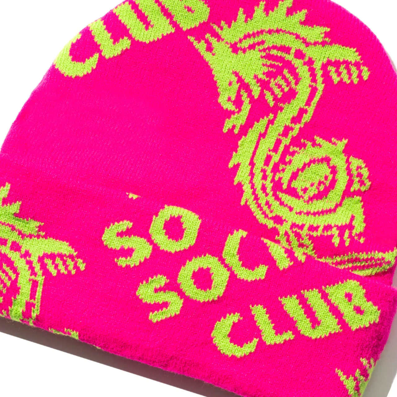 Garden Grove Pink Knit Cap