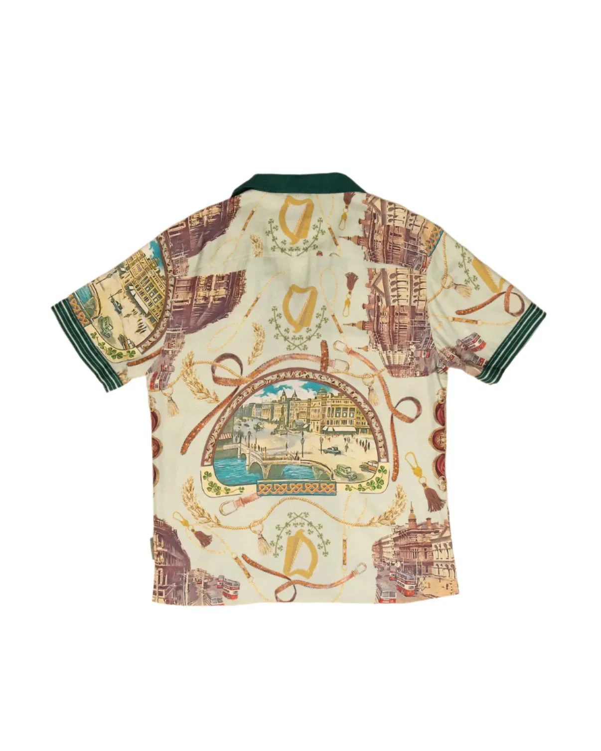 GEORGE BEST - CAMP COLLAR BAROQUE SHIRT