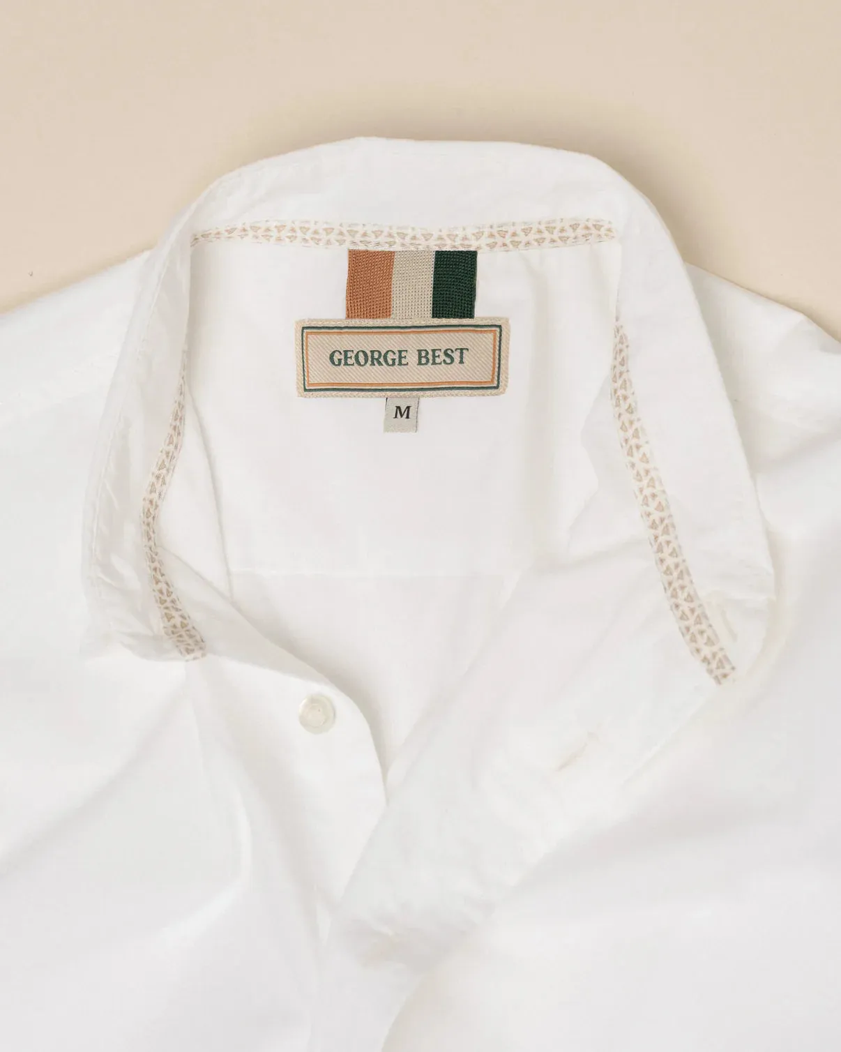 GEORGE BEST - EUROPA POPLIN SHIRT WHITE