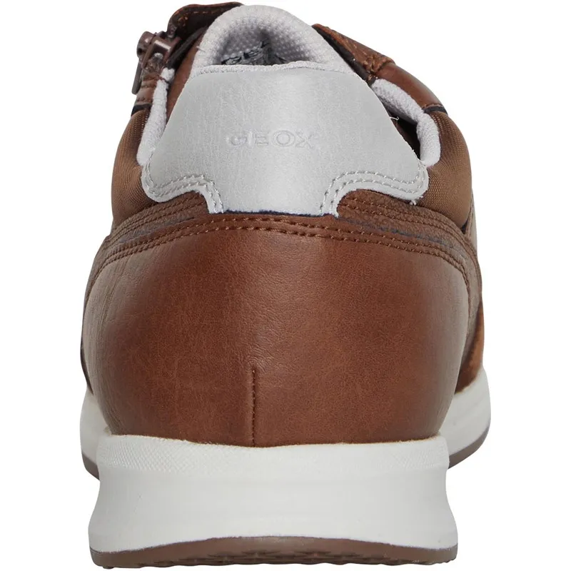 GEOX Mens Avery Trainers Brown