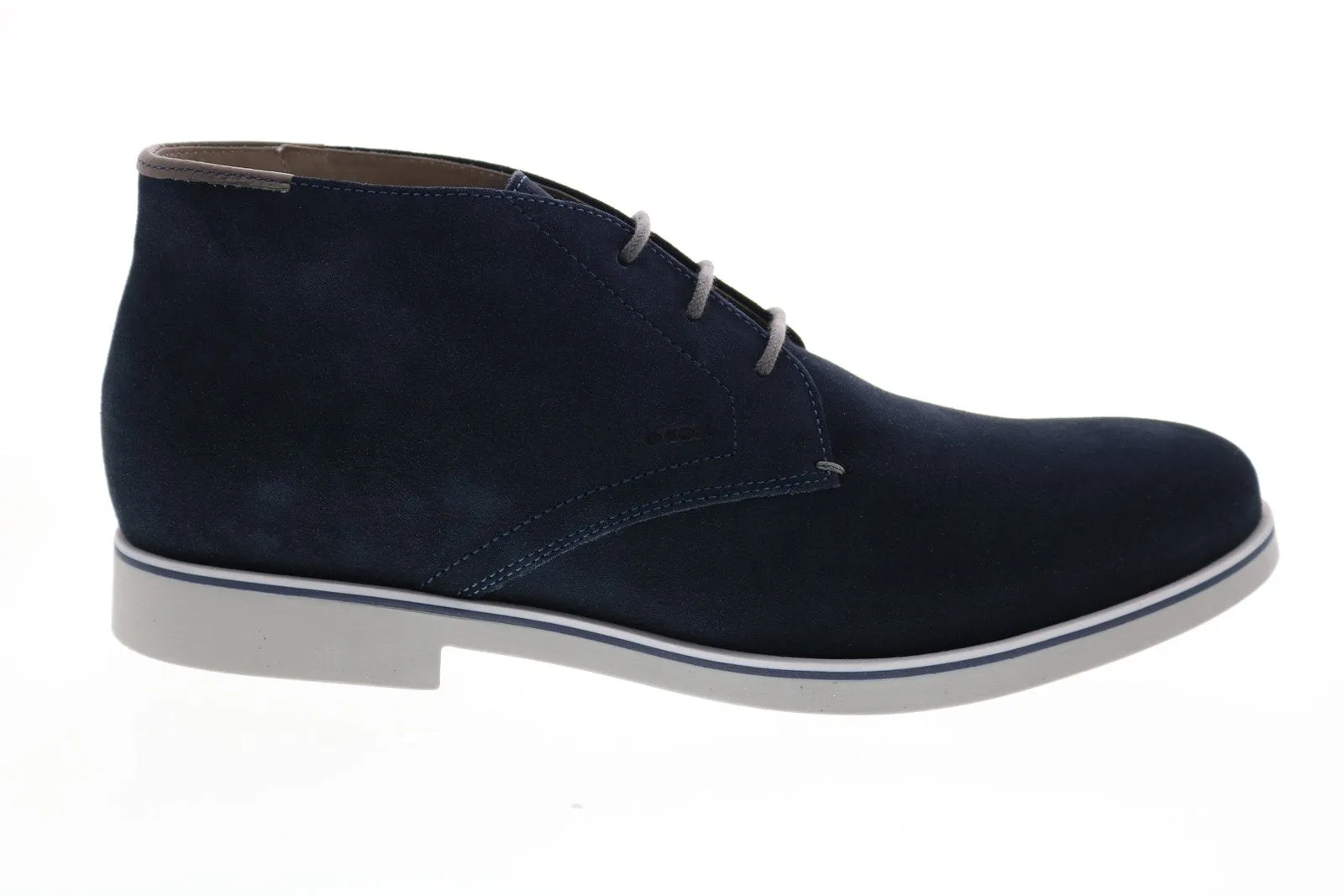 Geox Men's Blue Suede Chukka Boots - U Danio B U620TB00022C4002