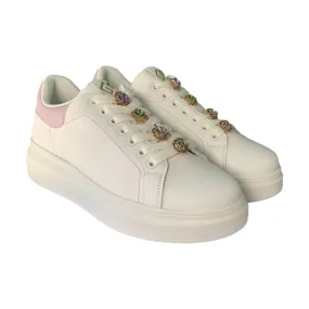 Gold & Gold GB812 Scarpe Donna Sneakers Bianco Lilla