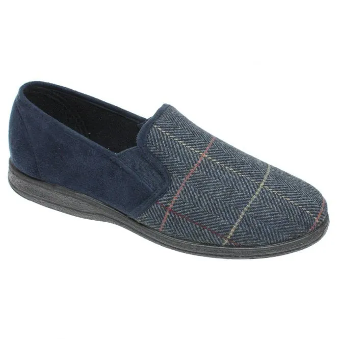 Good Year Harrison Navy Blue Slippers KMG116