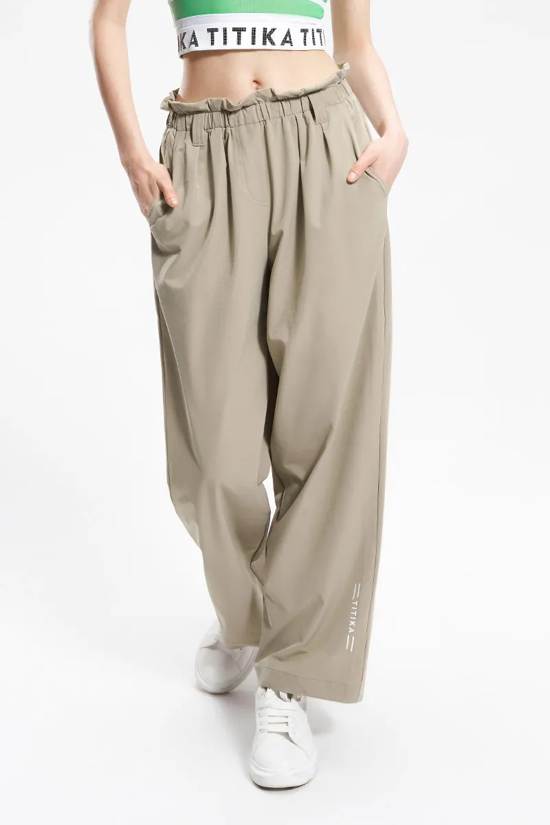 High-waisted Trousers