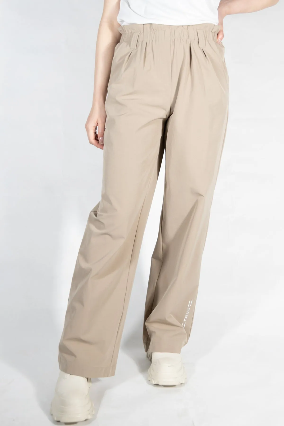 High-waisted Trousers