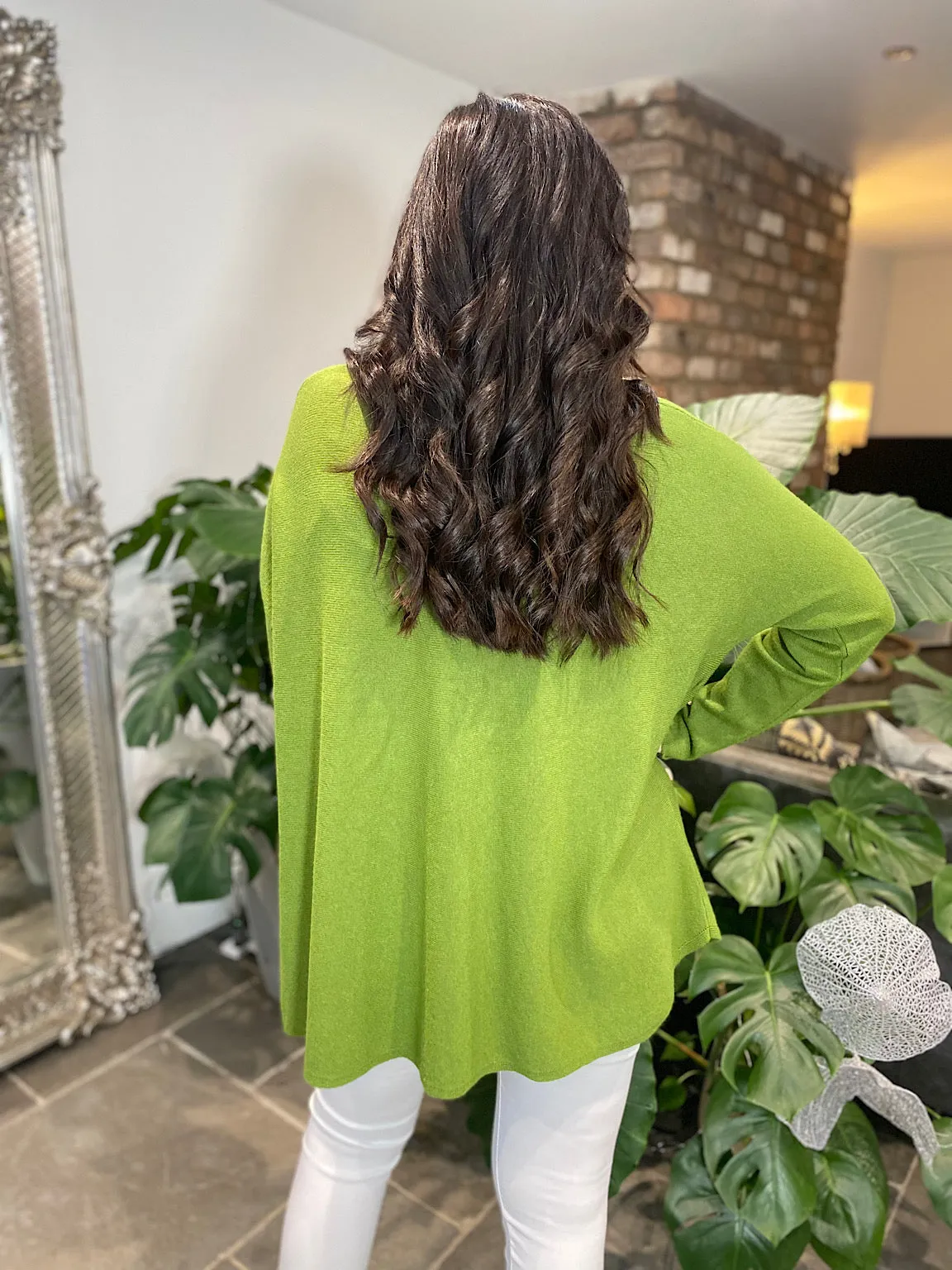 Lucy Green Sweater Dress