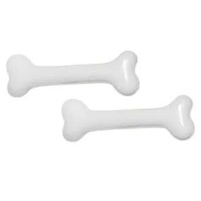 Bone White Mini Hair Clips