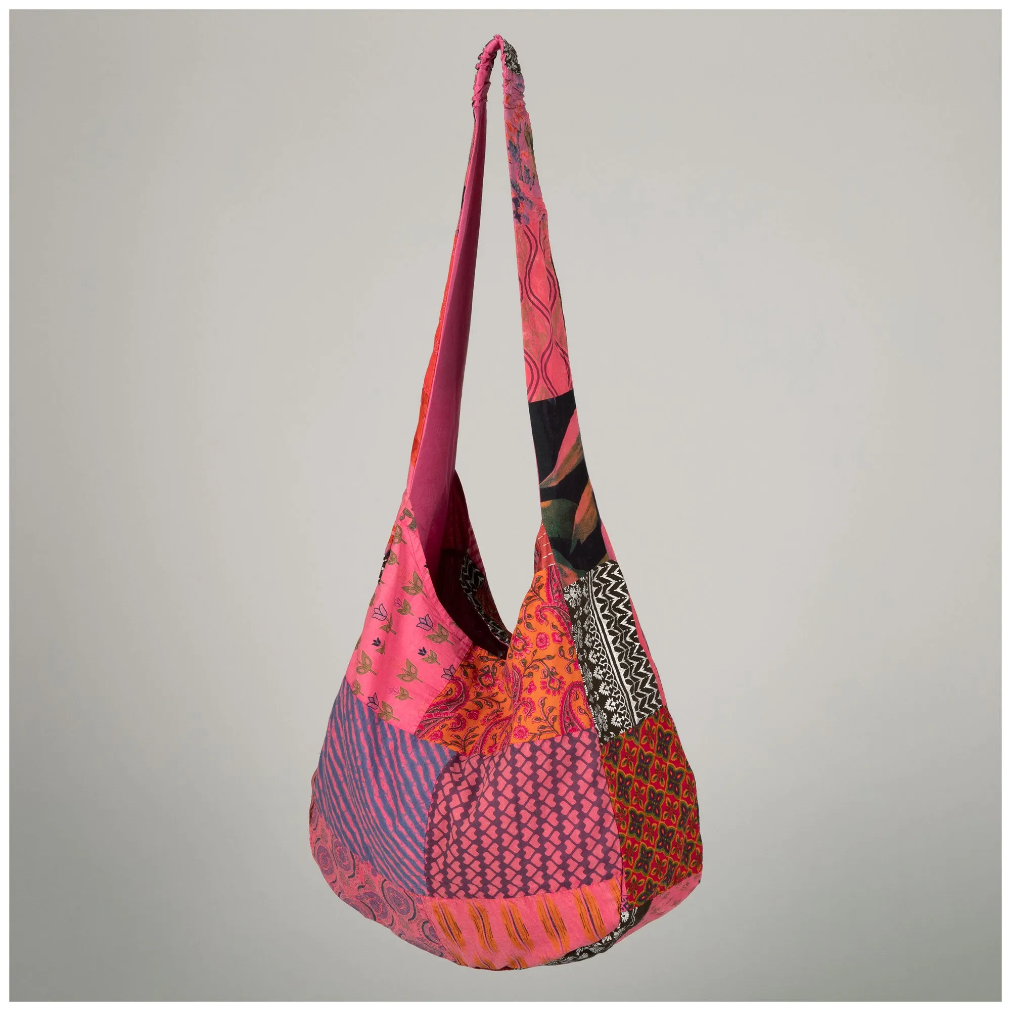 Handmade Patchwork Hobo Bag