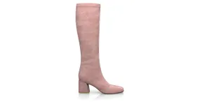 Heeled Sock Boots High Heel 10228