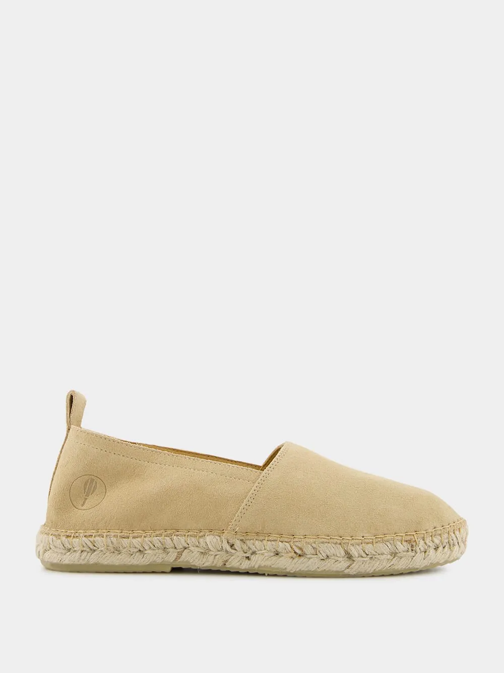 Helio Suede Beige Espadrilles