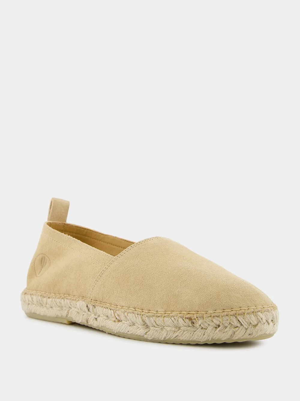 Helio Suede Beige Espadrilles